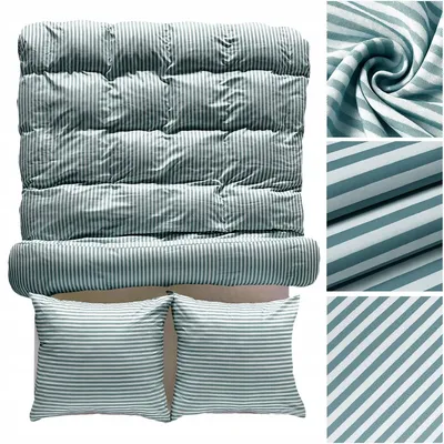 Image de Eusebia Home Parure de lit rayée microfibre 220x200 cm
