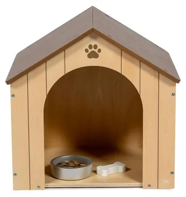 Produktbild von ByASTRUP – Hundehütte für Kuschelhunde mit Futterzubehör