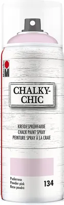 Produktbild von Marabu CHALKY CHIC Kreidespray 400 ml Vintage Look Sprühfarbe Möbel Deko Puderrosa