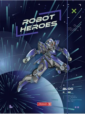 Produktbild von Sammelmappe A3 Karton Robot Hero