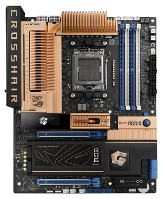 Obrázek produktu pro ASUS ROG CROSSHAIR 2006, AMD, Zásuvka AM5, AMD Ryzen 7000 Series, AMD Ryzen 8000 Series, AMD Ryzen 9000 Series, Zásuvka AM5, DDR5-SDRAM, 256 GB