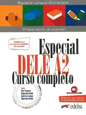 Produktbild von Especial Dele Curso completo A2 - Übungsbuch mit Audios online