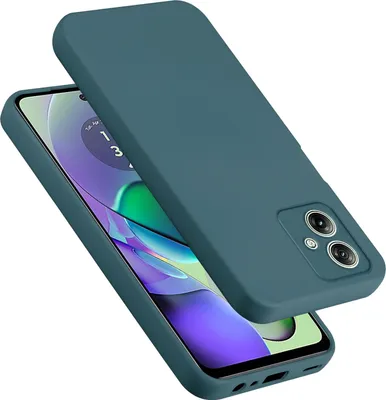 Obrázek produktu pro Cadorabo pouzdro pro Motorola Moto G54 kryt silikonový kryt mobilního telefonu pouzdro z tekutého silikonu, odolné proti poškrábání a nárazům ochranný kryt pro Motorola Moto G54