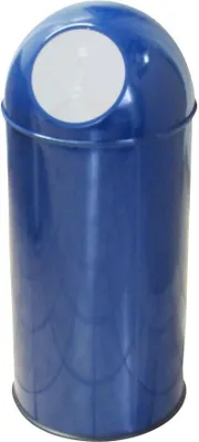 Produktbild von Mülleimer Abfalleimer Papierkorb Abfallbehälter Müllbehälter PUSH-Double 30Liter Blau