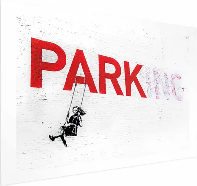 Zdjęcie produktu dla Plakat Parking 60x40 cm bez ramy z marginesem