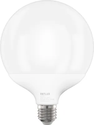 Obrázek produktu pro RETLUX RLL 467 LED žárovka, Big Globe 20 W, patice E27, 3000K - teplá bílá, životnost více než 25000h, světelný tok 2 050 lm
