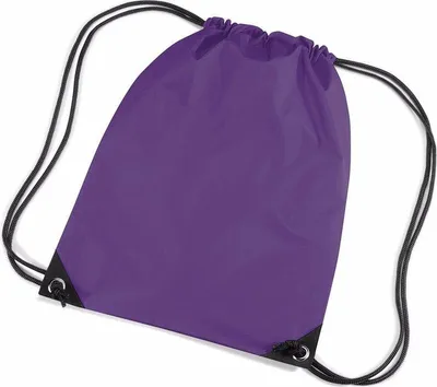 Zdjęcie produktu dla CHPN – Worek sportowy – Torba w kolorze fioletowym – Festiwale – Tornister – Torba sportowa – 12 litrów – Fioletowy – Uniwersalny rozmiar – Torba dla dzieci