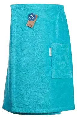 Obrázok produktu pre ARTG - Saunakilt, jednofarebný LT6177 (65 cm x 150 cm) (aquablau)