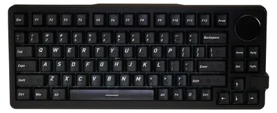 Produktbild von Gamakay NS75 Mechanische Gaming-Tastatur Hall-Effect-Magnetschalter 83 Tasten Hot-Swappable RGB Drehknopf Tri-Modus, Phoenix V3 Magnet US-Layout