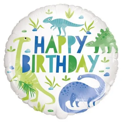 Produktbild von Dinosaurier Folienballon Dino Geburtstagsparty 45cm