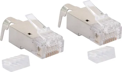 Obrázok produktu pre Sieťový konektor CAT 6A + CAT 7 2 kusy v sade Schwaiger NWST672 531
