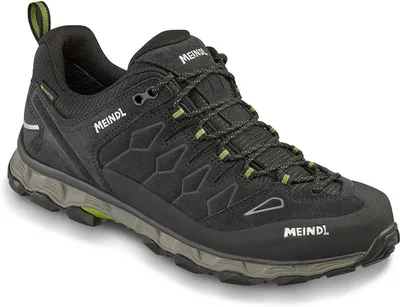 Produktbild von Meindl Lite Trail GTX Herren Wanderschuhe Trekkingschuhe Low schwarz/gelb 41,5