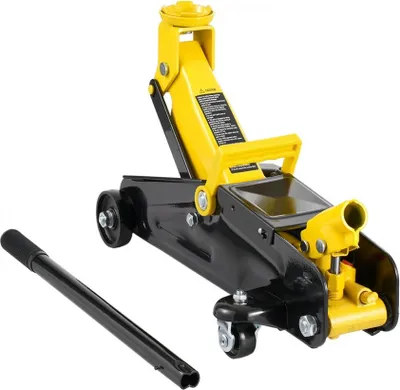 Immagine prodotto di Martinetto di manovra 2t - Martinetto idraulico per auto - Martinetto a un pistone per un facile utilizzo - Martinetto per auto per riparazioni e manutenzione