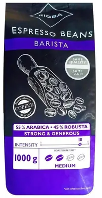Zdjęcie produktu dla Kawa ziarnista Espresso Barista 1 kg – Rioba