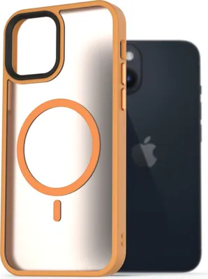 Immagine prodotto di AlzaGuard Custodia opaca compatibile con MagSafe pro iPhone 14 žlutý