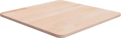 Image de Dessus de table carré 50x50x1,5 cm Bois chêne massif non traité