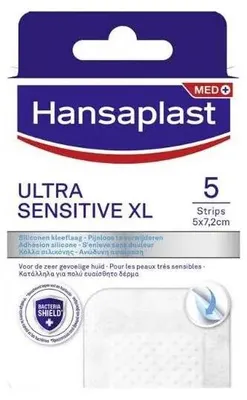 Produktbild von Hansaplast Ultra Sensitive XL (5 Stück)