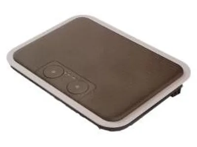 Produktbild von Fußheizer 957104, 60 W, 25x3,2x33,05 cm, faltbarer Stützfuß, für Räume bis 15 m²