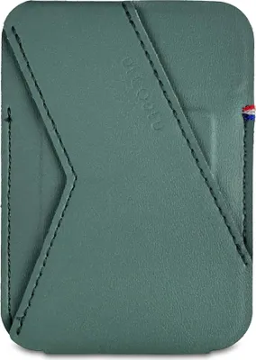 Image de Decoded Silicone MagSafe Card Stand Sleeve Sage Leaf