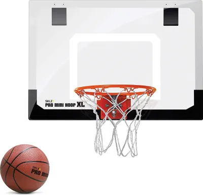 Zdjęcie produktu dla SKLZ Pro Mini Hoop XL Obręcz do koszykówki Obręcz do koszykówki na drzwi pokoju