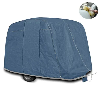 Produktbild von Vollgarage mit Baumwoll-Innenschicht passend für Wohnwagen Campingwagen Wohnanhänger Campin Z5588534