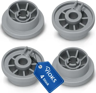Produktbild von VIOKS Korbrolle 4x Ersatz für Bosch 00165314 für Unterkorb Spülmaschine