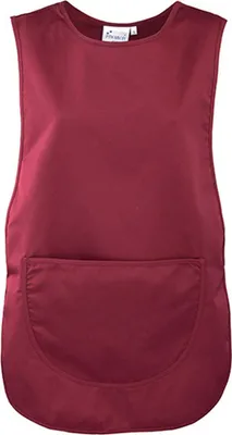 Immagine prodotto di Premier Workwear PR171 | Tabard tascabile da donna - Lavabile fino a 60 °C - Colore: Borgogna (circa Pantone 216) - Taglia: M