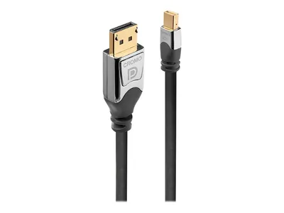 Produktbild von LINDY Mini-DisplayPort an DisplayPort Kabel CROMO 0.5m