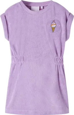 Produktbild von Design Kinderkleid Lila 92, Babykleider 2024 Neu