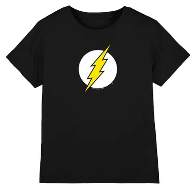 Image de T-shirt enfant Flash (TV41344) (taille 152-158) (noir)