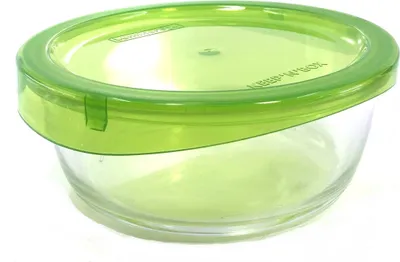 Produktbild von KEEP 'N' Glasdose mit Deckel rund 630ml