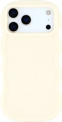 Immagine prodotto di Custodia per Apple iPhone 17 Pro Max - Cover posteriore in silicone Phonesta Wavy - Beige