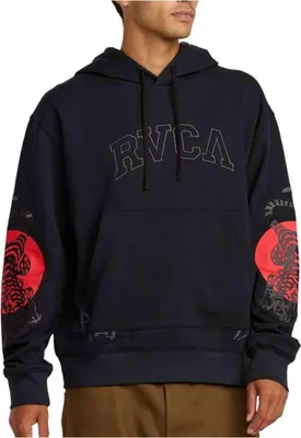 Immagine prodotto di Felpa con cappuccio RVCA 23A413505-BLK da Uomo