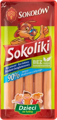 Produktbild von Sokołów Sokoliki Geflügelerzeugnis 140 G