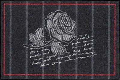 Produktbild von Waschbare Fußmatte Domenica - Rose 50x75cm Fußabstreifer