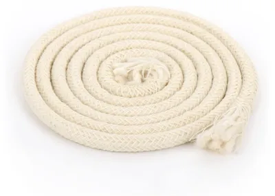Fackellont 6mm Baumwolle, 1m, für Gartenfackeln, Ersatzdocht