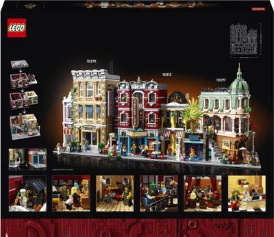 Zdjęcie produktu dla LEGO 10312 Icons Klub jazzowy, Zestaw dla Dorosłych z Modułowymi Budynkami, Sceną i Minifigurkami Zespołu, Kolekcja 2023, Prezent dla Miłośników Muzyki