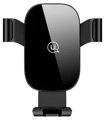 Image de Usams Car holder Gravity black US-ZJ052 for ventilation grille black