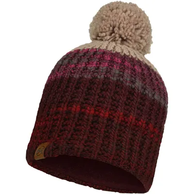 Produktbild von BUFF Fleece Bommelmütze Alina maroon