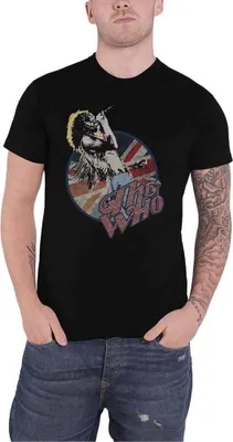 Produktbild von The Who - "Roger" T-Shirt für Herren/Damen Uni RO9587 (L) (Schwarz)