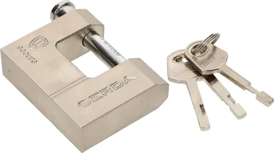Produktbild von KOTARBAU® Verstärktes Messing-Vorhangschloss 70 mm Monoblock Vorhängeschloss mit Bolzen Einbruchsicherung Bügelschloss Gehärtetes Massivschloss