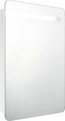 Immagine prodotto di vidaXL Specchio LED per bagno Bianco lucido 60x11x80 cm