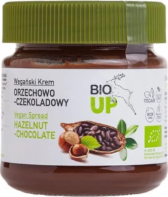 Obrázok produktu pre KRÉM ORIECHOVO-ČOKOLÁDOVÝ, BEZLEPKOVÝ,190 g - ME GUSTO UP)