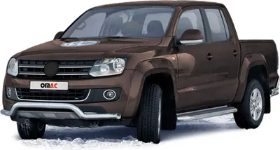 Immagine prodotto di Protezione paraurti anteriore per VW Amarok 2009-2016 con ABE acciaio argento