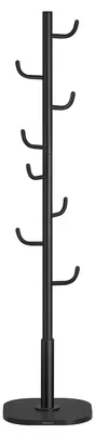 Produktbild von SONGMICS Garderobe in Kaktus-Form, Kleiderständer, 8 Haken, 175,3 cm hoch – Tintenschwarz