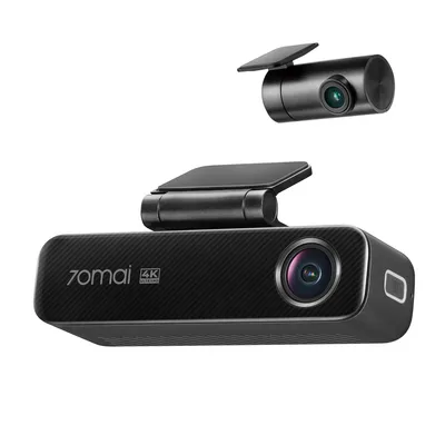 Obrázok produktu pre 70mai Predná a zadná kamera do auta M800-2, 4K M800 + 1080P zadná kamera RC14, 128 GB eMMC pamäť, HDR, GPS, ADAS