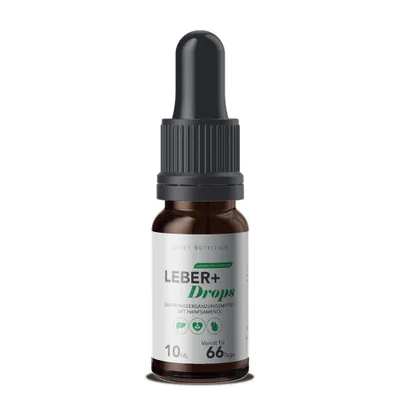 Produktbild von Saint Nutrition® Leber+ Drops – Leberkur – Leber Tropfen - Unterstützung der Leberfunktion – Immunsystem Stärken – Leber - Lebergesundheit