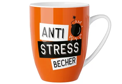 Immagine prodotto di Tazza - capacità 250 ml - H9 x L11,5 P8,2 cm - "Antistress