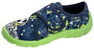 Produktbild von Fischer Markenschuh Kinder-Klett-Hausschuh