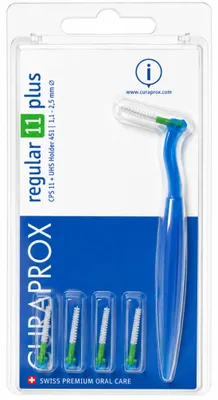 Produktbild von CURAPROX CPS regular 11 plus 5 Interd.B.+1 Halter 6St PZN 16009026